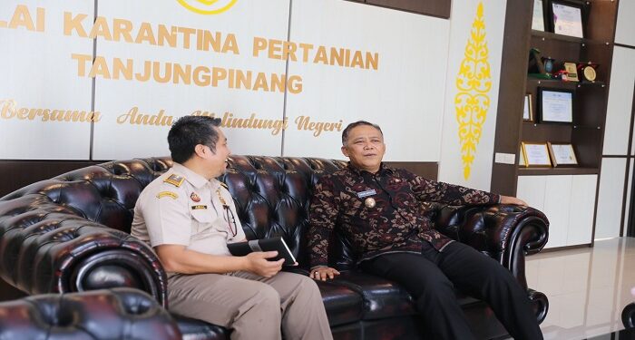 Tingkatkan Ekspor Komoditas Pertanian, Wakil Wali Kota Kunjungi Balai Karantina