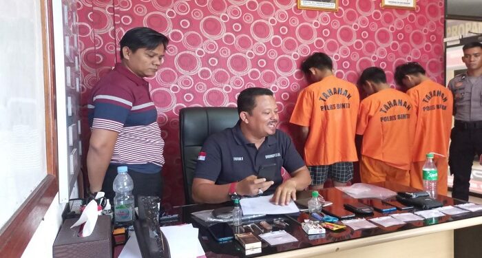 Tiga Warga Tanjungpinang Ditangkap Polisi Bintan, Kasatresnarkoba: Satu Tersangka Residivis Narkoba di Tanjungpinang