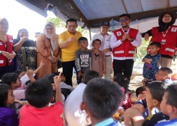 Ansar Gerak Cepat, Kunjungi Lokasi Korban Puting Beliung di Pulau Kasu Batam