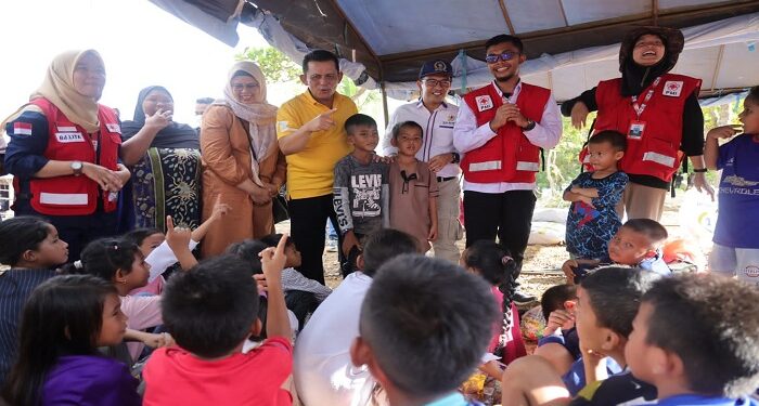 Ansar Gerak Cepat, Kunjungi Lokasi Korban Puting Beliung di Pulau Kasu Batam