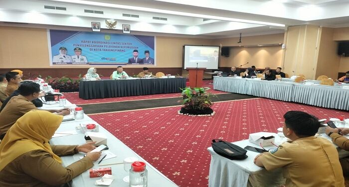 Efesiensikan Pelayanan Pemuda, Dispora Gelar Rapat Tim Koordinasi Lintas Sektor