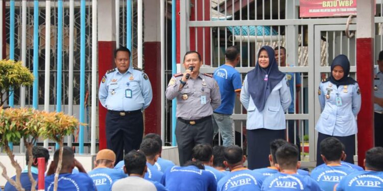 Kalapas Maman Sosialisasi Hak dan Kewajiban Warga Binaan UU No 22 Tahun 2022