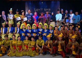 Gawai Seni Tari Kreasi Sukses Digelar Disbudpar, Penonton Tumpah Ruah