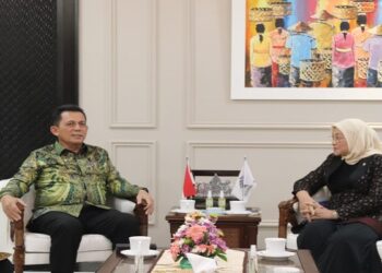 Gubernur Ansar Bahas Alat Workshop BLK Karimun dengan Menteri Tenaga Kerja RI