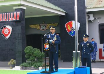 Gotong Royong Membangun Peradaban dan Pertumbuhan Global, Danlanud: Salam Pancasila!