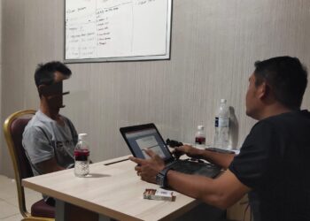 Pulang dari Malaysia, 5 PMI Ilegal Diamankan Polisi di Pelabuhan Bulang Linggi Bintan