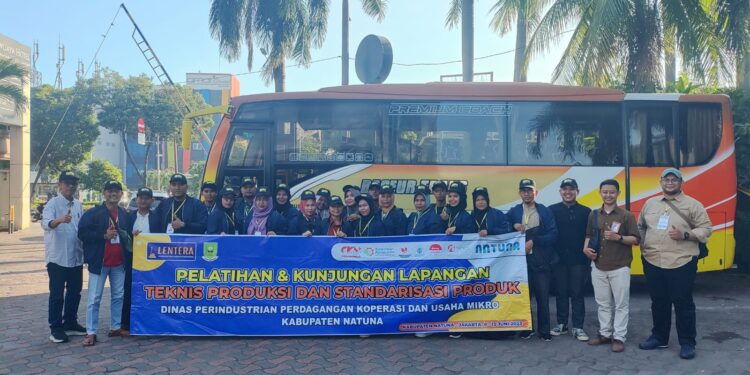 20 Peserta IKM Natuna Ikuti Pelatihan Produksi dan Standarisasi Produk di Jakarta Hingga Bogor