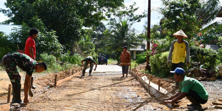 Serter Korem 033 Tepat Sasaran, Warga Bintan Ucapkan Ribuan Terimakasih