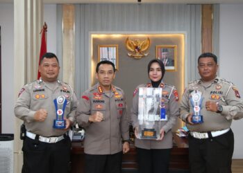 2 Personil Polresta Barelang Juarai Safety Riding Police Contest Tingkat Pusat