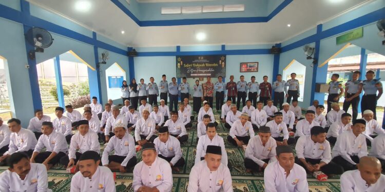 Berikan Penguatan Keagamaan, Binrohis Ditjen Pemasyarakatan Sambangi Lapas Narkotika Tanjungpinang