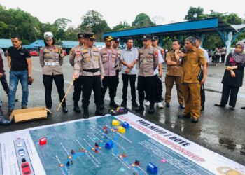 Polres Bintan Apel Gelar Pasukan Pengamanan OCBC National Championship