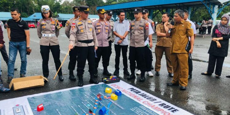 Polres Bintan Apel Gelar Pasukan Pengamanan OCBC National Championship