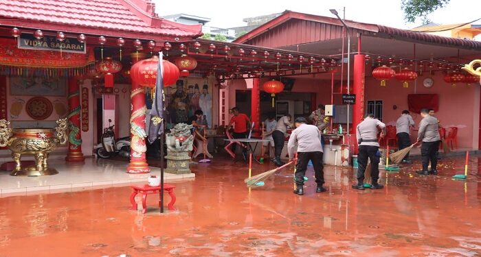 Polres Karimun Gelar Bakti Sosial di Rumah Ibadah