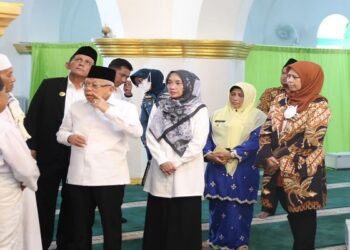 Rahma Dampingi Wapres Ma’ruf Amin Kunjungi Pulau Penyengat