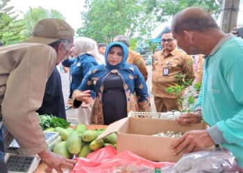 Ratusan Warga Kunjungi Gerakan Pangan Murah, Rahma: Untuk Menekan Harga Pasar