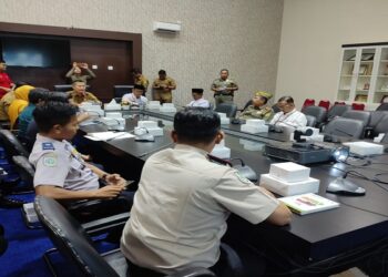 Sekda Tanjungpinang Pimpin Rapat Penjemputan Jamaah Haji