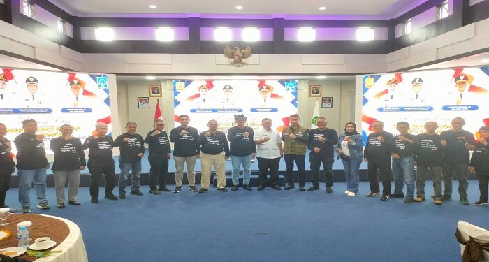 Touring di Tanjungpinang, Wawako Endang Sambut Kedatangan Wakil Bupati Sleman