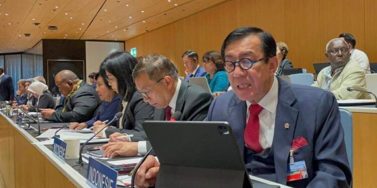 Sidang WIPO ke-64, Menkumham Sampaikan Dukungan Indonesia terhadap Pemajuan Kekayaan Intelektual Global