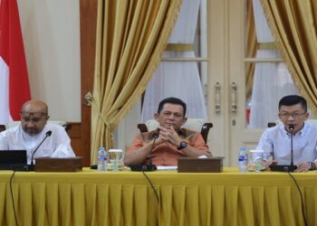 Gubernur Ansar Pimpin Langsung Rapat Persiapan Harsiarnas ke-90 di Kepri