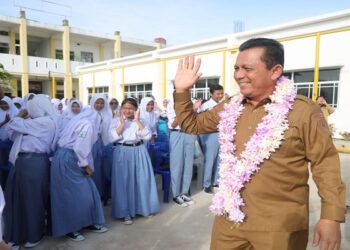 Ansar Sosialisasi Pencegahan Stunting Melalui GeMas di SMKN 8 Batam