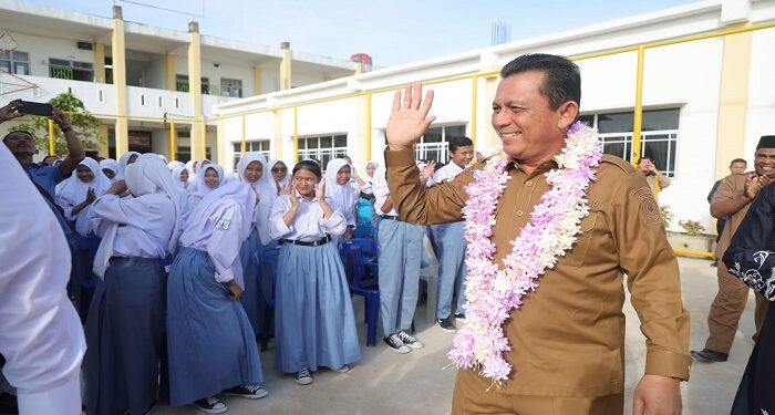 Ansar Sosialisasi Pencegahan Stunting Melalui GeMas di SMKN 8 Batam