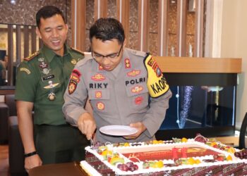 Kejutan! Kodim 0315 Tanjungpinang Serbu Markas Polres Bintan