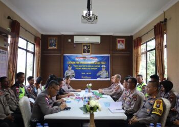 Polres Bintan Gelar Latpraops Patuh Seligi 2023