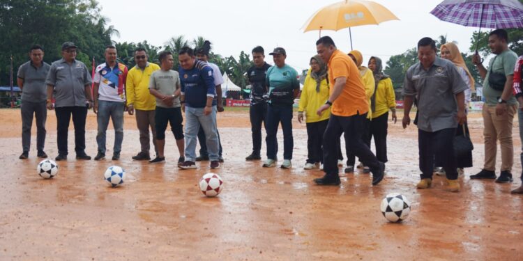 Sekda Bintan Buka Liga Sepak Bola Sebong Lagoi Cup IV Tahun 2023