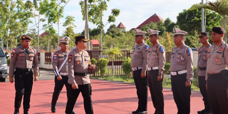 Polres Bintan Apel Gelar Pasukan Operasi Patuh Seligi 2023