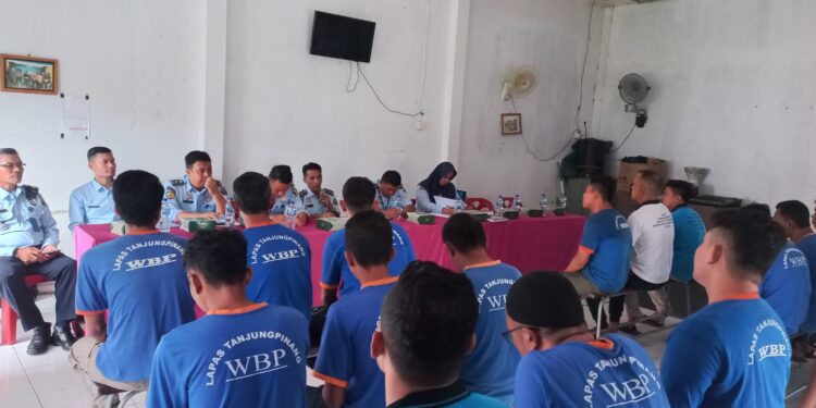 Penuhi Hak WBP, Lapas Kelas IIA Tanjungpinang Gelar Sidang TPP Usulan Integrasi