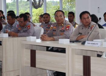 Terbaik, Polres Bintan Jadi Sasaran Penelitian Indeks Pembangunan Kesehatan Polri