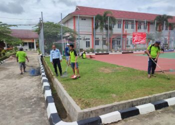 Area Kamar Hunian dan Perkarangan Lapas Narkotika Tanjungpinang Terlihat Bersih