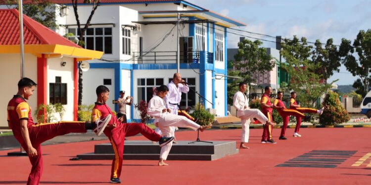 Asah Ketangkasan, Polres Bintan Latihan Bela Diri Polri