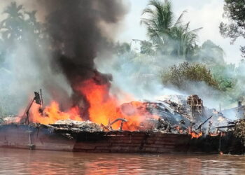 Bawa Sembako, Kapal KLM Jaya Mulia Alami Kebakaran