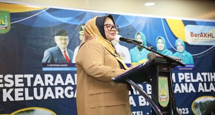 Marlin Buka Pelatihan Keluarga Tanggap Bencana