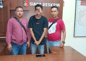 Pelaku Pencurian HP Dibekuk Polsek Meral