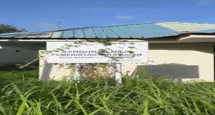 Penampakan Bangunan Milik Pemko Batam Tidak Berpenghuni