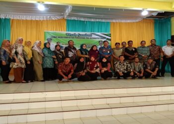 Pisah Sambut Camat Moro di Gedung Sibaiduri Berjalan Lacar