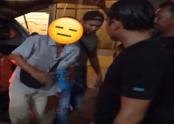 Satreskrim Polres Karimun Amankan Pelaku Curat Toko Ponsel