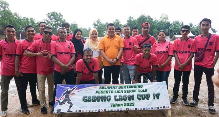 Sekda Bintan Buka Liga Sepak Bola Sebong Lagoi Cup IV Tahun 2023