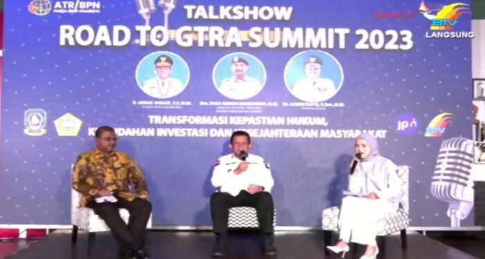 Talkshow di JPM TV, Gubernur Ansar Paparkan Kesiapan GTRA Summit 2023