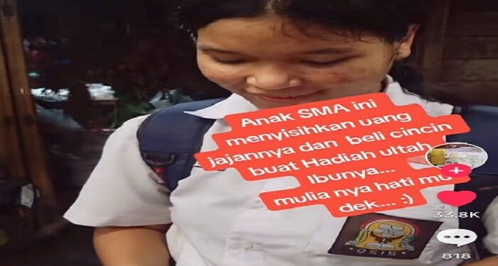 Ungkap Kasih Sayang, Anak SMA di Medan Belikan Emas Pakai Uang Jajan