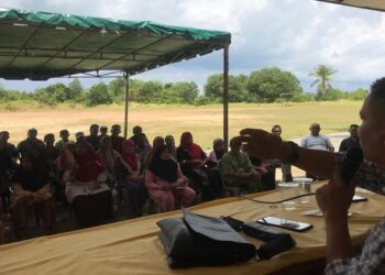 Reses Ketua DPRD Lingga, Ratusan Warga Desa Rejai Sampaikan Keluhan Proyek Air PU Tak Kunjung Tuntas