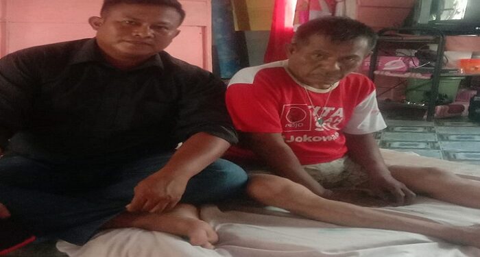 Peduli Awak Media, Tim Kiens Beri Bantuan Terapi pada Kabiro Lingga Lintas Indonesia