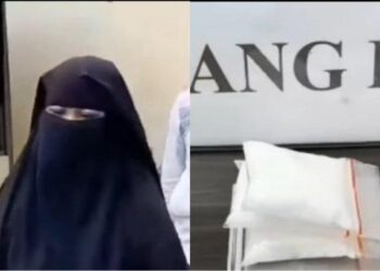 Wanita Muda Bercadar Terciduk Bawa Sabu ke Lapas