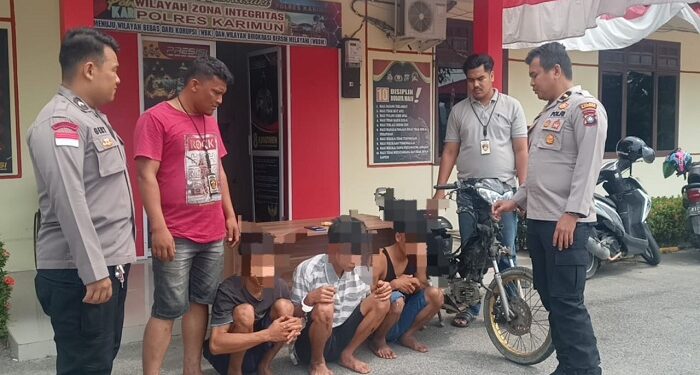 Tiga Pelaku Jambret di Karimun Dibekuk Warga, Satu Sempat Melarikan Diri