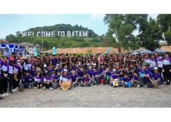 World Clean Up Day, 200 Siswa di Batam Ikut Berpartisipasi
