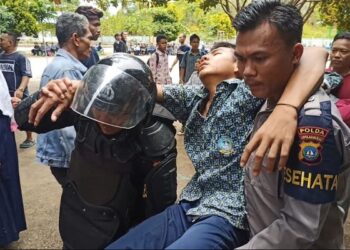 Anak Sekolah Terkontaminasi Gas Air Mata, Ini Reaksi Kapolresta Barelang