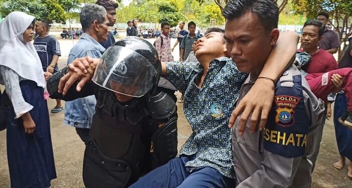 Anak Sekolah Terkontaminasi Gas Air Mata, Ini Reaksi Kapolresta Barelang
