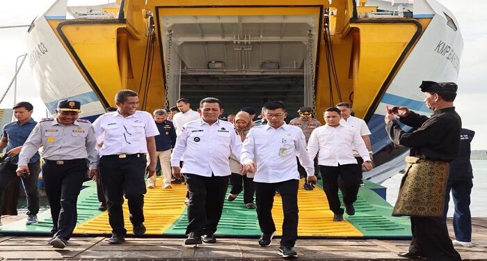 Ansar Gesa Proses Pembanguna Tiga Pelabuhan di Kepri dengan Total Anggaran Rp 38 Milyar